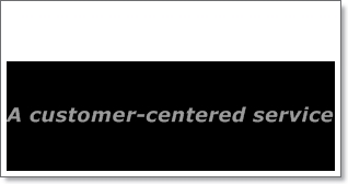 Customer centred